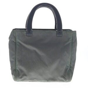 Vintage Prada Milano Grey Tessuto Nylon Tote Bag